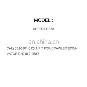 DIESEL ENGINE PARTS BELT FAN(NON TROPICAL) 65.96801-0124A FIT FOR CRAWLER EXCAVATOR DH215-7 DB58 thumbnail-1