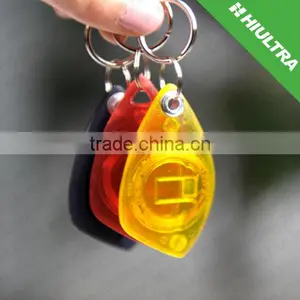 Transparent Visible Chip Keytag thumbnail-1