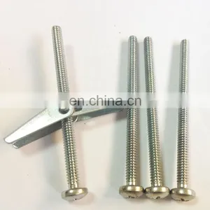 Wood Spring Toggle Bolt With Machine Screw Anchor thumbnail-5