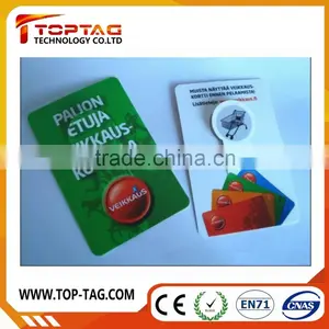 Printed Smart ISO Paper RFID Card From Original Manufacturer thumbnail-6