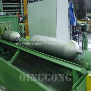 GAS CYLINDER SHOT BLASTING MACHINE thumbnail-1