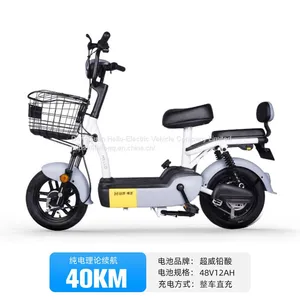 Hello Electric Car New National Standard Electric Bicycle Small Parent-child Car Intelligent Battery Car thumbnail-2