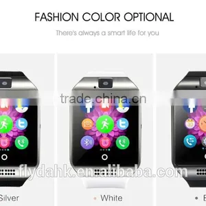 Q18 Smart Watch Phone Stainless Steel Curving Screen Gsm Smart Watch Q18 Bluetooth Watch Phone thumbnail-3