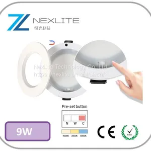 Ip44 Downlights Tri Colour Downlight Bathroom Dimmable Led Downlights thumbnail-1