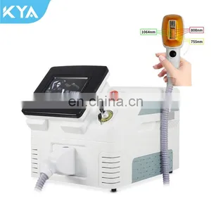 Portable Diode Laser 755 808 1064 Nm Permanent Hair Removal System Depilator Laser Bar Real 3 Wavelength Skin Care Instrument thumbnail-1