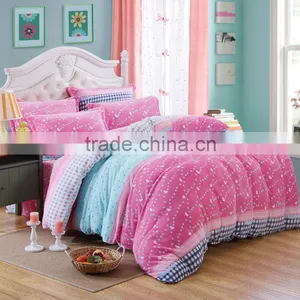 Wholesale Price Fashion Pink Children Bedding Sets Queen Flannel Winter Bedding Sets thumbnail-1
