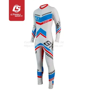 Chisusport Factory OEM Custom Sublimation Racing Skiing Suit Ski Sportswear Teamwear thumbnail-1