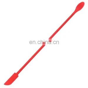 Wholesale Price Baking and Pastry Tools 3-piece Mini Silicone Double-head Spatula Set thumbnail-2