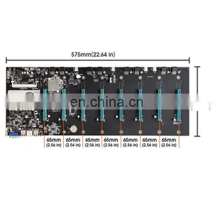 Hot Sell 8 Graphic Cards Computer Pc Motherboard S37 Ddr3 Hd No Riser Card Large Spacing For Video Cards thumbnail-3