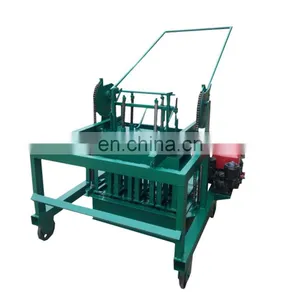 Hot Manual HYM4-45 Hollow Egg Laying Concrete Brick Block Making Machine Machinery for Sale thumbnail-3