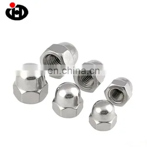 High Quality SS304 Stainless Steel DIN1587 Hex Domed Nuts thumbnail-5
