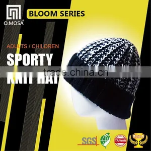 OM3297 Fashion Accessories Hats & Caps O.MOSA 2G_6BH29 Mix Color Sport Knit Hat thumbnail-1