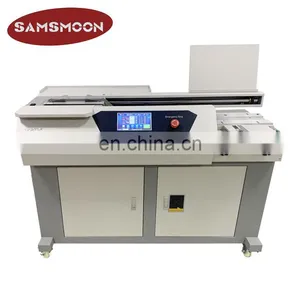 Printing Shops Use Good Quality 320Books/Hour Durable Perfect Glue Binder Binding Machine thumbnail-1