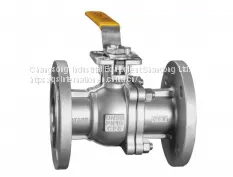 2 Piece Flange Ball Valve Gb pn 16/40 thumbnail-1