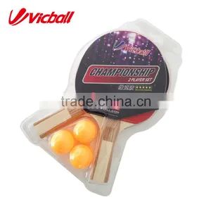 Mini Kids Wooden Table Tennis Set thumbnail-1