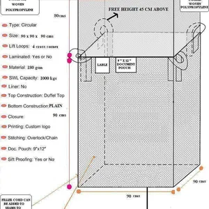 Bulk Liner Bag in 20ft 40ft Ldpe Container Container Liner Bag Dry Container Liner for Soybeans Seeds thumbnail-3