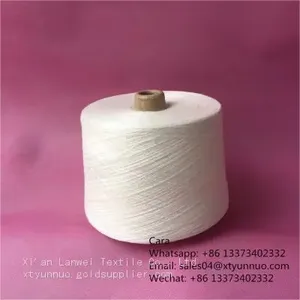 100% Modal Knitting Yarn 40S Raw White Compact Spun Yarn thumbnail-1
