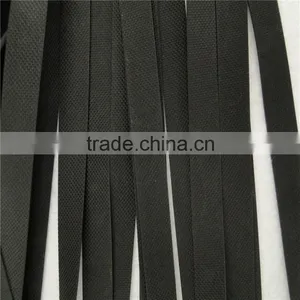 Black No-slip Ribbed Rubber Band thumbnail-3