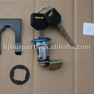 High Quality Universal Bus HJDL 161 Bus Parts Door Lock Cylinder Set thumbnail-2