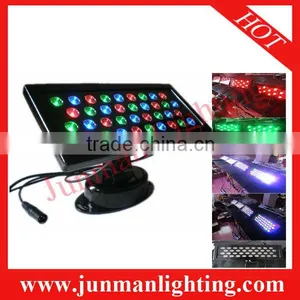 36pcs 1W RGB Led Wall Washer DJ Lighting Led Flood Light thumbnail-1