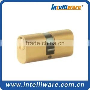 Double Open Euro-Profile Security Cylinder - Oval Shape Brass 5 Pin Cylinder Locks Parts Art.12.301 thumbnail-1