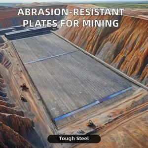 Longer Service Life Chromium Carbide Overlay Plate Steel Bucket for Wear Resistant Use thumbnail-6