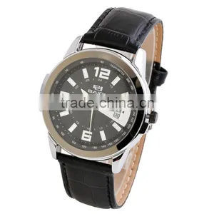 Stainless Steel Chain Black Color Wrist Watch Water Resistant Quartz Watch Japan Movement thumbnail-5