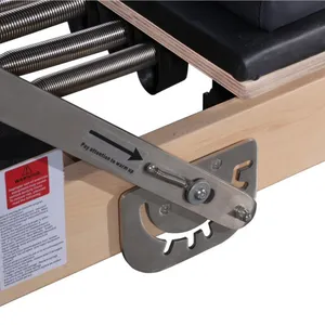 Wooden Pilates Reformer Plegable Arce (Altura Pierna Regulable) thumbnail-4