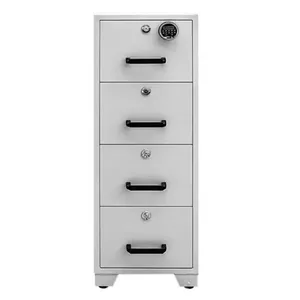 Wholesale Fire Resistant Filing Cabinet Office Use Fireproof Drawer Cabinets Steel Filing Cabinet thumbnail-5