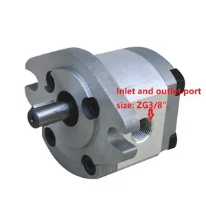 Power Pack High Pressure 25Mpa Straight Shaft Aluminum Alloy Gear Pumps HGP-1A-F6R HGP-1A-F8R Hydraulic Oil Pumps thumbnail-6