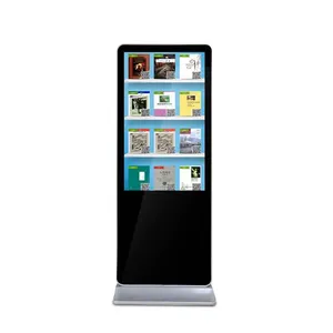 Intelligent Vertical Wall-mounted Electronic Digital Audiobook Player, Intelligent Periodical Newspaper Reader, Self-service Audio Book Borrowing and Returning Machine for Libraries, Customized Electronic Borrowing Machine, Electronic Newspaper Reader thumbnail-1