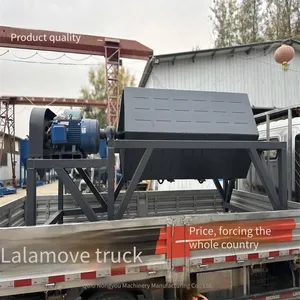 Rolling Stone Machine, Large Hexagonal Drum Polishing Machine, Rust and Oil Removal Grinding Machine for Burnt Iron, Block Batch Grinding Machine thumbnail-2