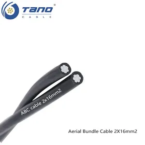 Aerial Bundle Conductor ABC Cable 2X16 2x25 2x35 NFC 33-209 Standard Factory Price thumbnail-1