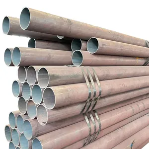 DIN 17175 St35.8 St37 St45 Carbon Steel Seamless Pipe Seamless Steel Tube for Boiler thumbnail-1