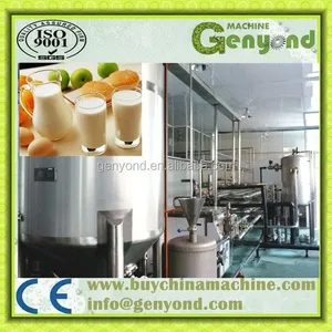 Factory Genyond Kleine Molkerei-Sterilisierungs- und Pasteurisierungsausrüstung/Verarbeitungsmaschine / Pasteurisierte Milch- und Joghurt-Produktionslinie thumbnail-2