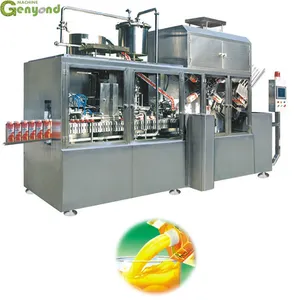 Shanghai GY Automatic Liquid Filling Machine for Gable Top Carton Equipment 3000boxes/Hour thumbnail-2