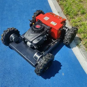 9HP Benzinmotor, Unkrautmäher mit 550 mm Schneidbreite und kabelloser Bauweise thumbnail-1