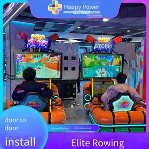 Children's Amusement Park Rowing Elite Entertainment and Leisure Arcade Game Entertainment Rowing Boat Coin - Operated and qr - Code Payment Amusement Machine Equipment thumbnail-1