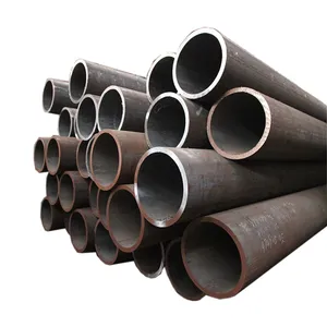 Wholesale ASTM A106 API 5L Carbon Steel Pipe Black/Galvanized Surface Heavy Duty Metal Tube thumbnail-1