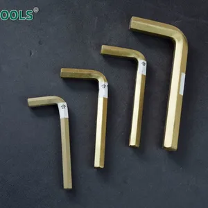 Non-Sparking Hex Key Wrench Set L-Type Beryllium Copper Alloy 1 Year Warranty Anti-Explosion Tool thumbnail-2