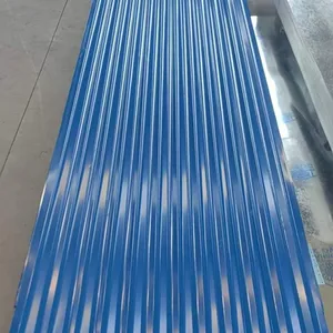 Hot Sale Color Coated Corrugated Iron Sheet PPGI Prepainted Steel Roofing Sheet For Building Construction thumbnail-1