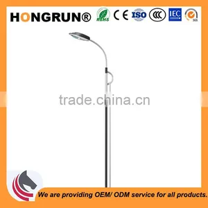 Arc-designed Miniature Street Light Pole for Single-arm Lamp Poles thumbnail-1