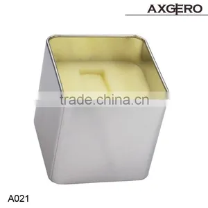 Popular Gift Wrap Boxes for Watch, New Style With Clear Pvc Window Metal Watch Box thumbnail-2