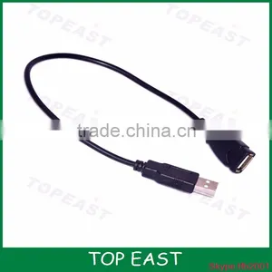 USB 2.0 A Male to A Female Extension Cable 0.3m A Male to A Female With Gold-Plated Contacts thumbnail-2