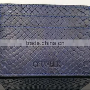 2016 Newest Arrival Men Gender And Leather Material Mens Wallets Python Card Wallet thumbnail-1