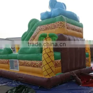 Funny Slide Plato Slide Blue Spirit Fairy Slide Popular Inflatable Slide thumbnail-4