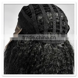 Hot Afro Kinky Straight Human Hair Lace Front Full Lace Silk Top Wig thumbnail-6
