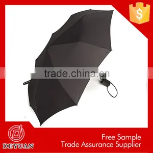 New Inventions Manu Open 8k 3 Sectional Black Mini Umbrellas thumbnail-5
