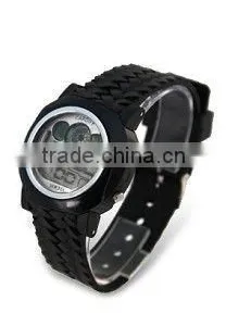 LP1023 Men Watch Plastic Sport Digital LCD Plastic Sport Promotional Multi Function Watch thumbnail-1
