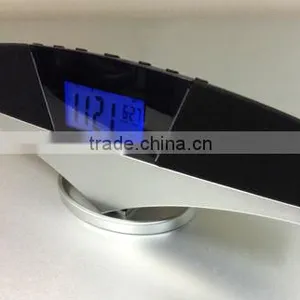 Stylish Desktop Multimedia Speaker Clock Radio thumbnail-1